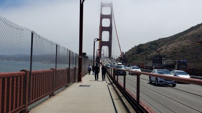 Golden Gate Bridge 걷기